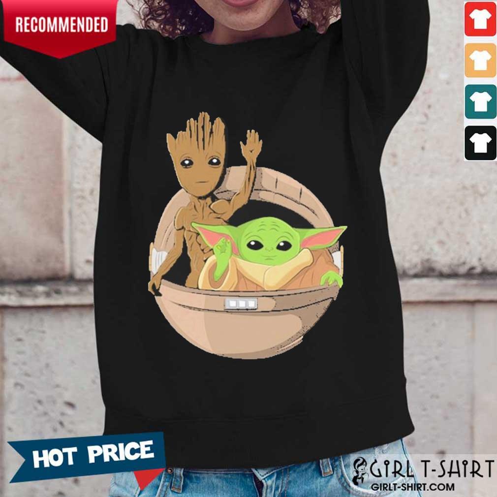 Confident Baby Groot Shirt - Image 2