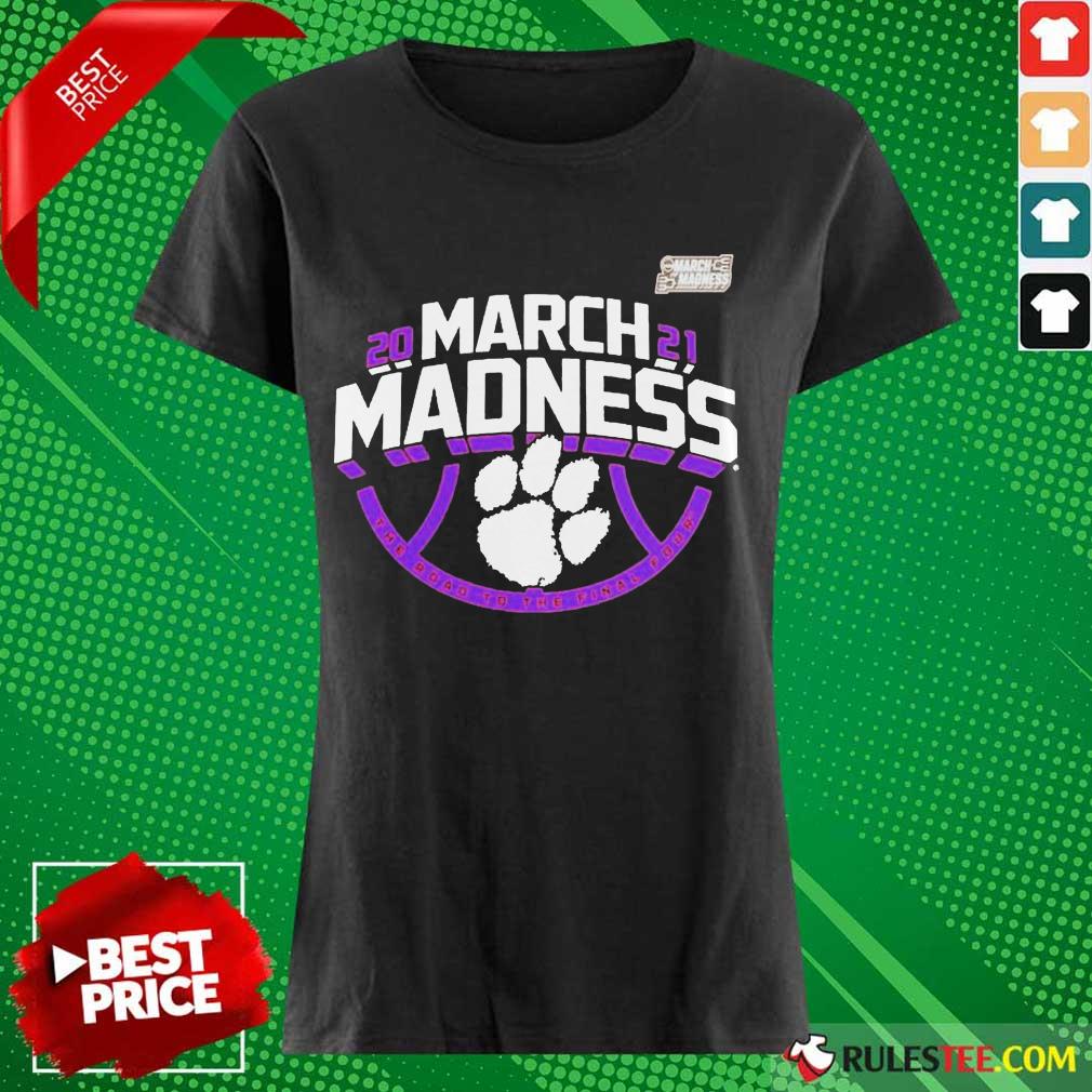 Confident Orange Tigers 2021 March Shirt - Image 2