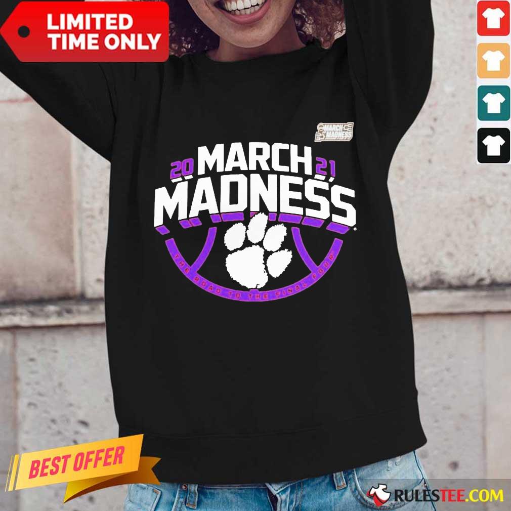 Confident Orange Tigers 2021 March Shirt - Image 5