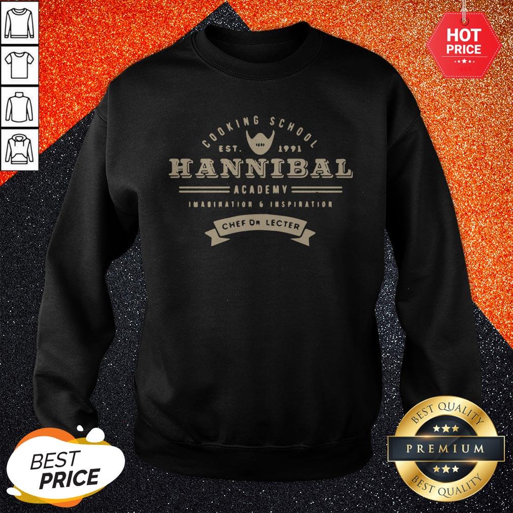 Cooking School Est 1991 Hannibal Academy Imagination And Inspiration Chef Dr. Lecter Shirt - Image 4