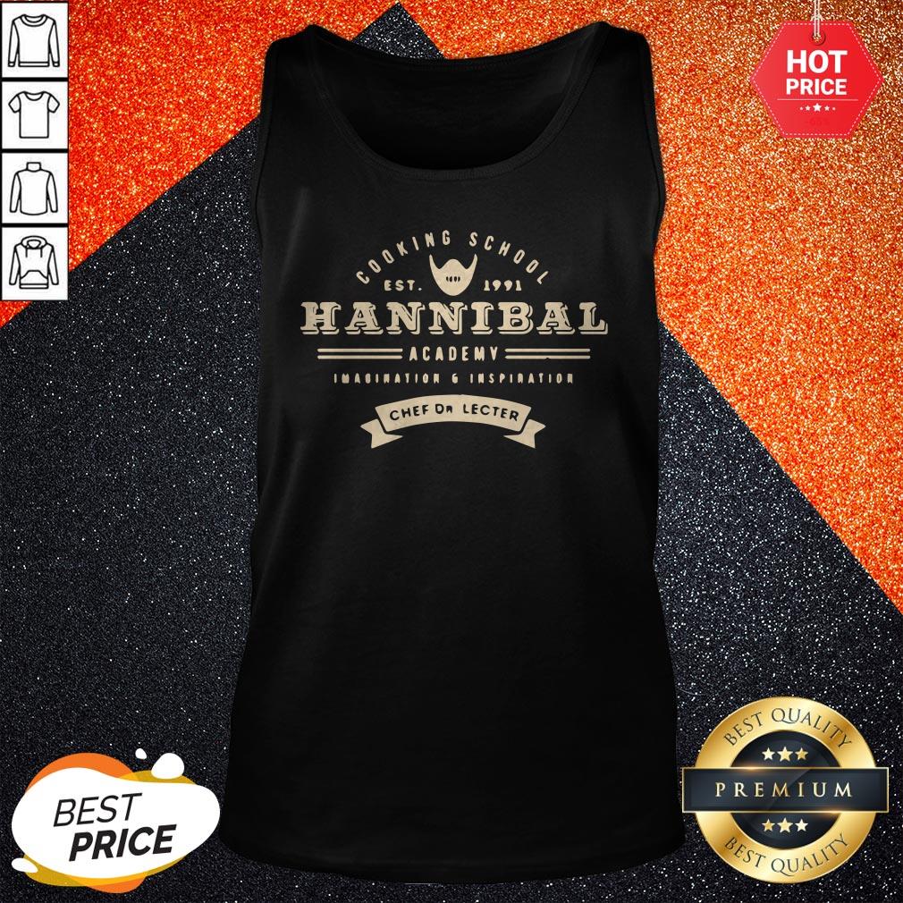 Cooking School Est 1991 Hannibal Academy Imagination And Inspiration Chef Dr. Lecter Shirt - Image 3