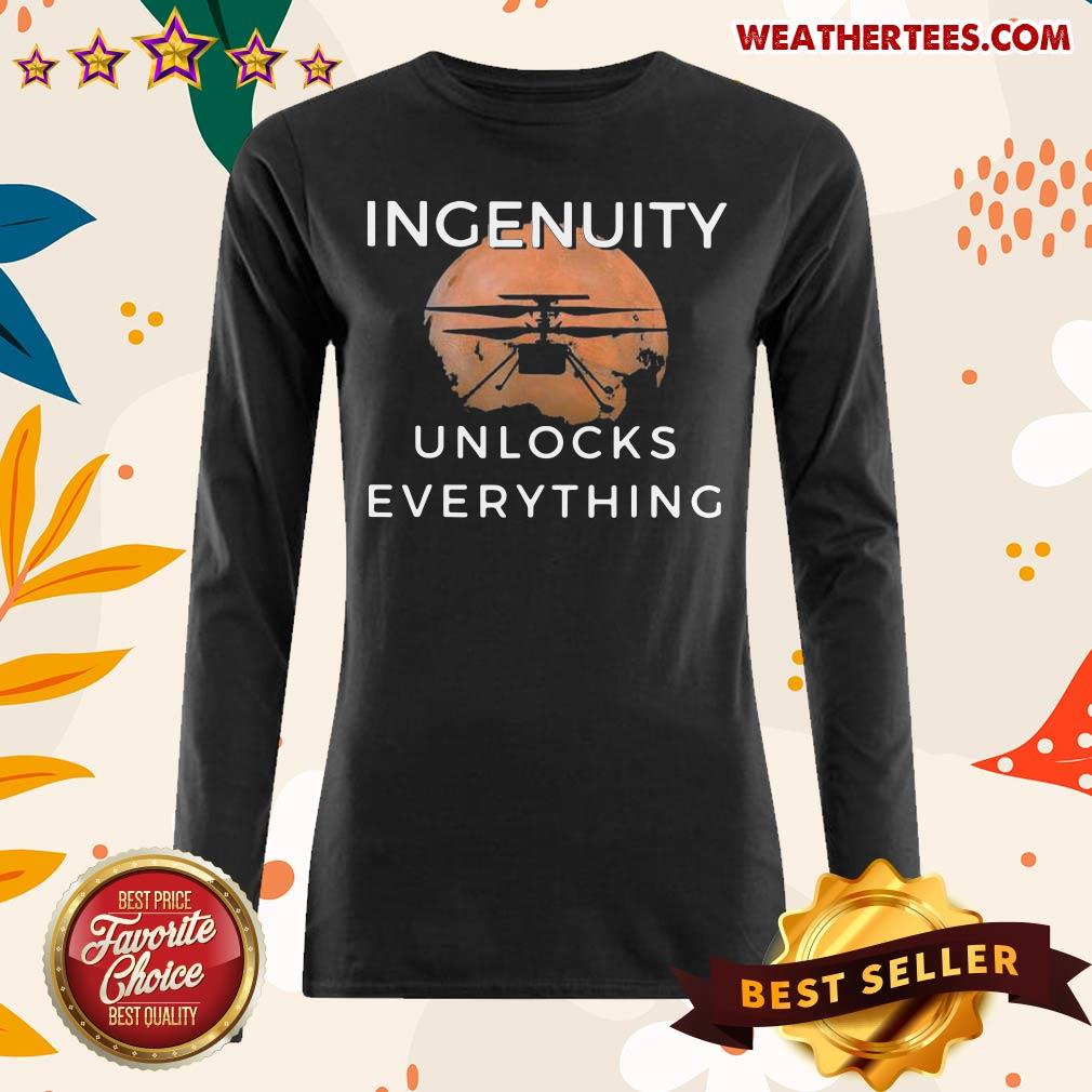 Cool 11 Ingenuity Unlocks Everything Shirt - Image 3
