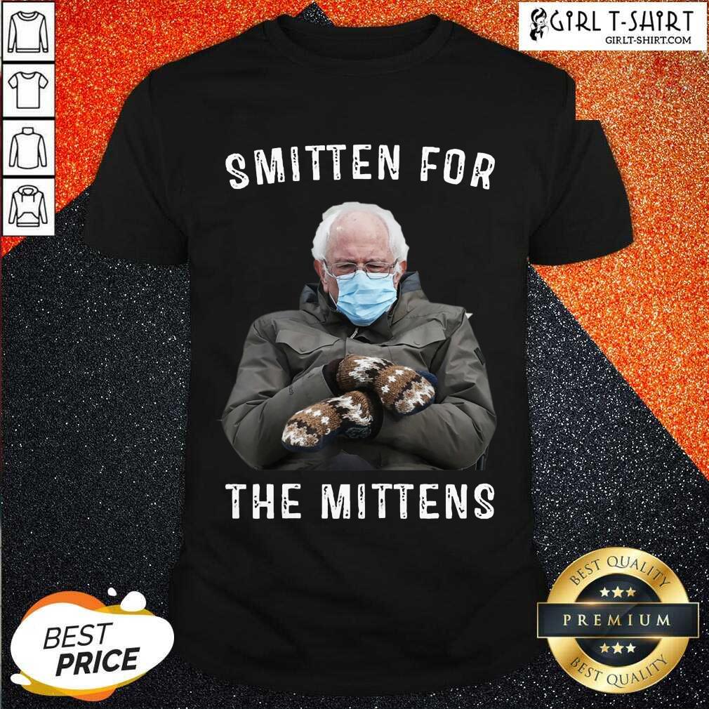 Cool Bernie Sanders Smitten For The Mittens Shirt