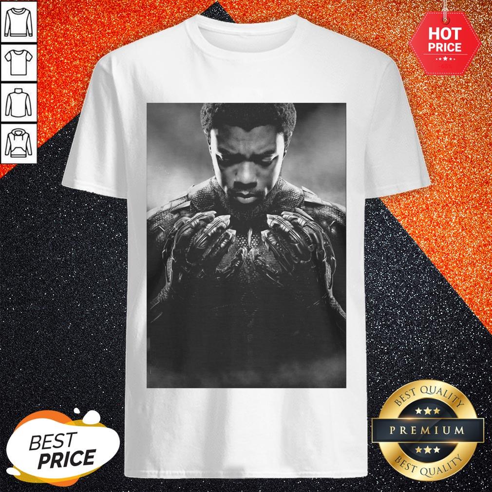 Cool Chadwick Boseman Black Panther 1977 2020 Thank You For The Memories Signature Shirt