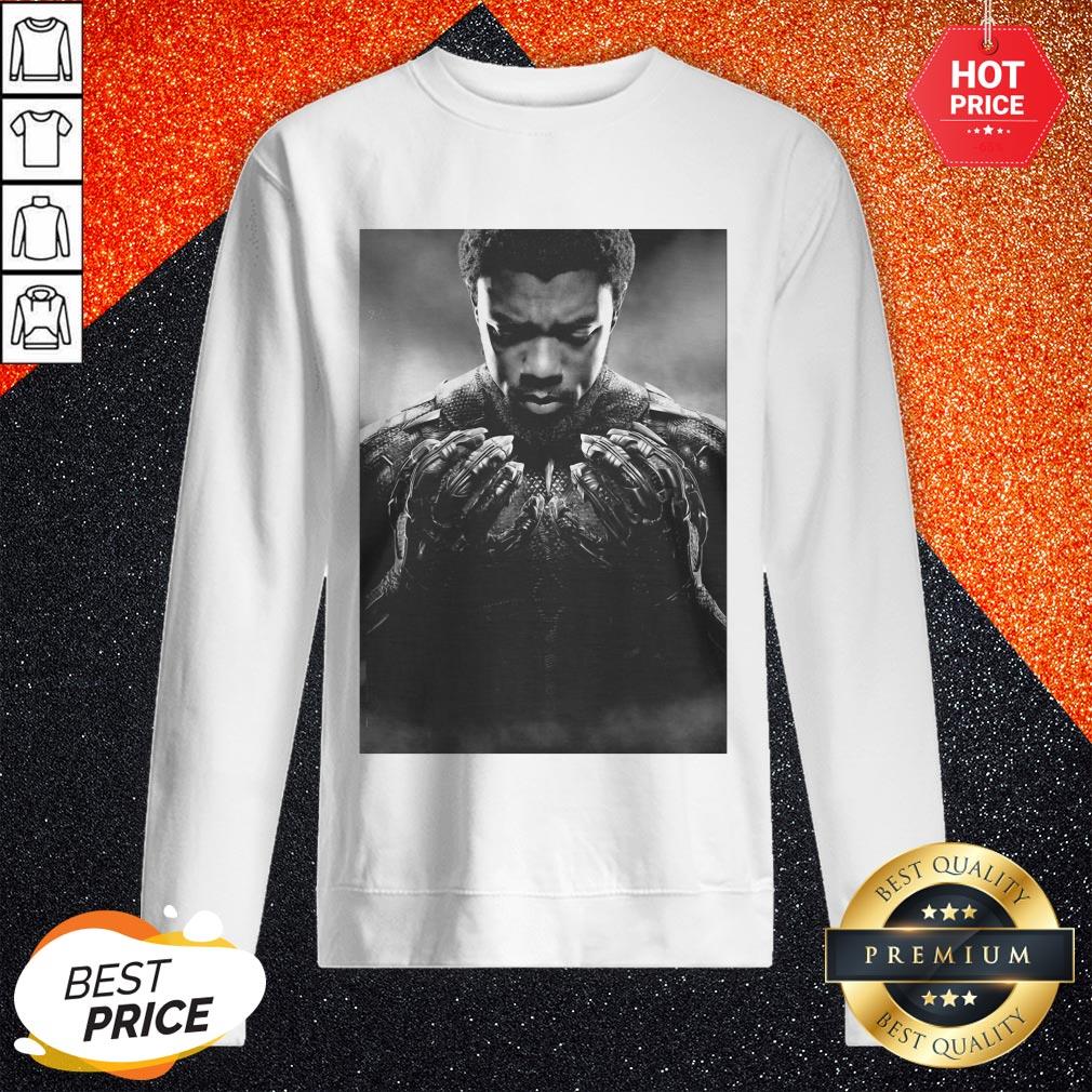 Cool Chadwick Boseman Black Panther 1977 2020 Thank You For The Memories Signature Shirt - Image 4