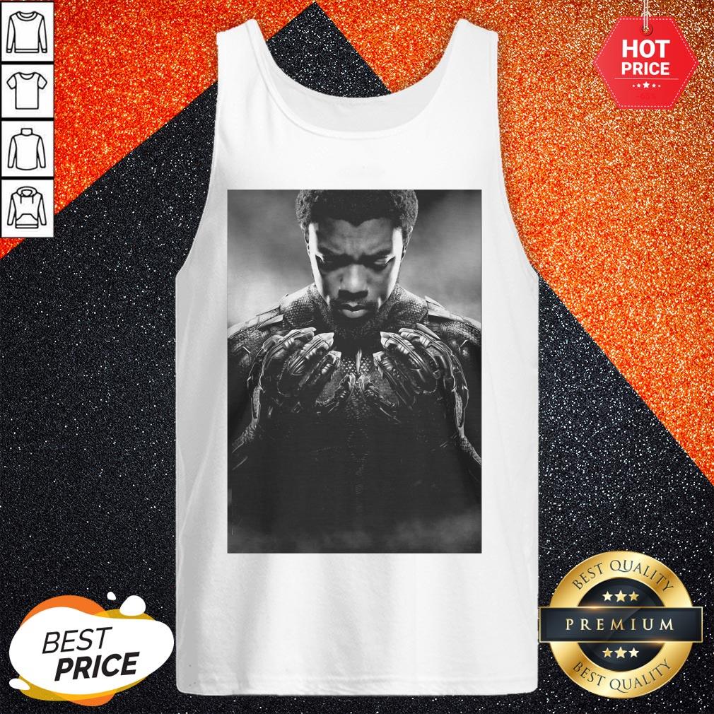 Cool Chadwick Boseman Black Panther 1977 2020 Thank You For The Memories Signature Shirt - Image 3