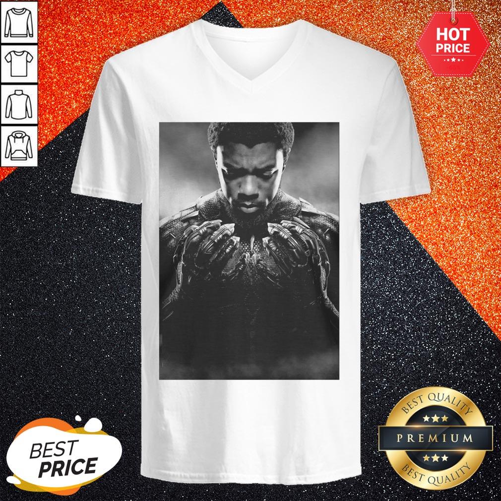 Cool Chadwick Boseman Black Panther 1977 2020 Thank You For The Memories Signature Shirt - Image 2
