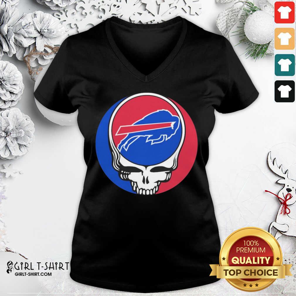 Cool Grateful Dead Buffalo Bills Shirt - Image 2