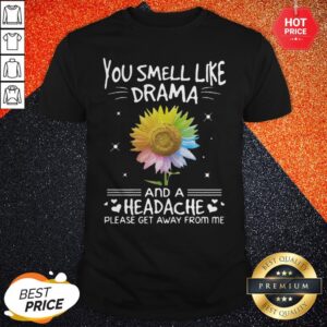 Cool LGBT You Smell Like Drama And A headache Please Shirt