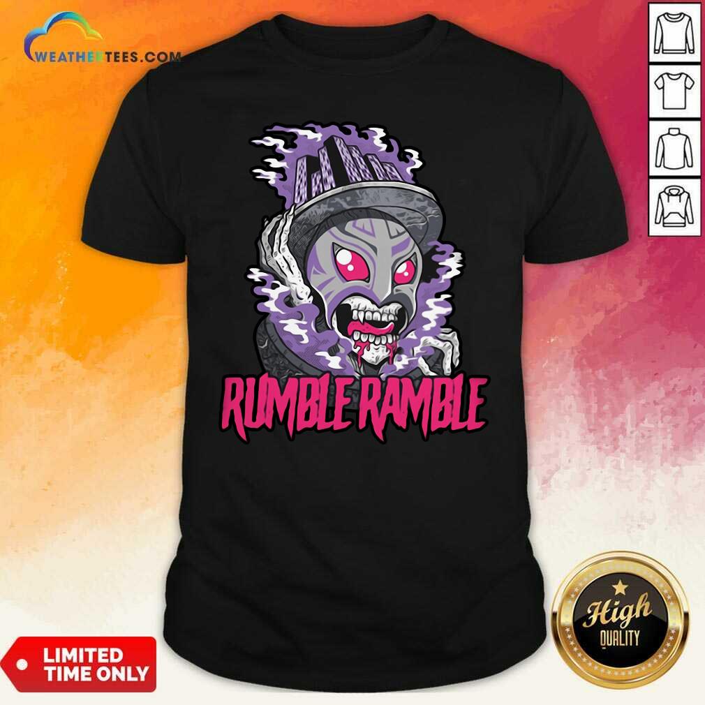 Cool Monster Rumble Rumble Shirt