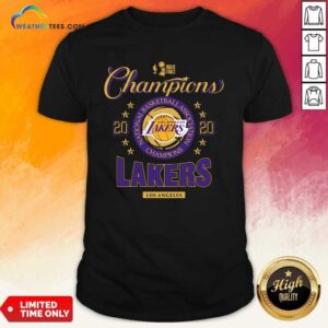 Cool NBA Finals Champions National Basketball Association Los Angeles Lakers 2020 Shirt