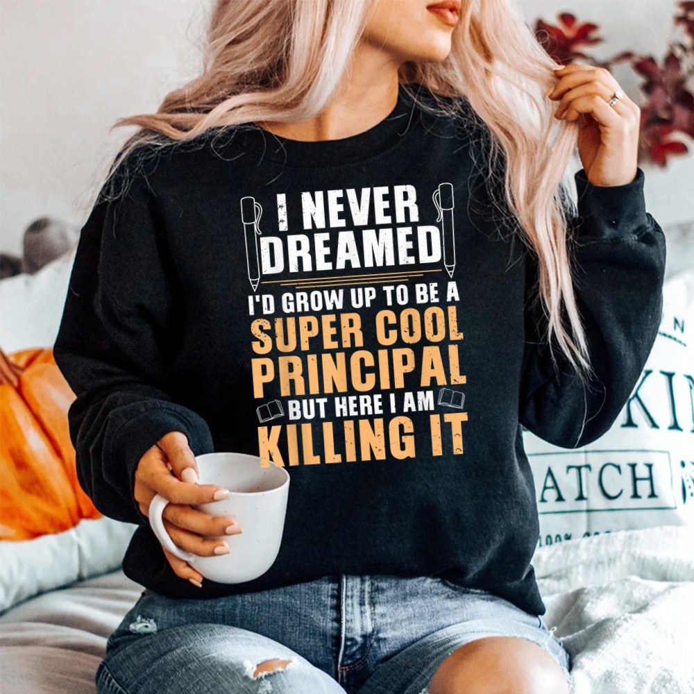 Cool Principal School Principal Day Assistant Shirt - Image 3