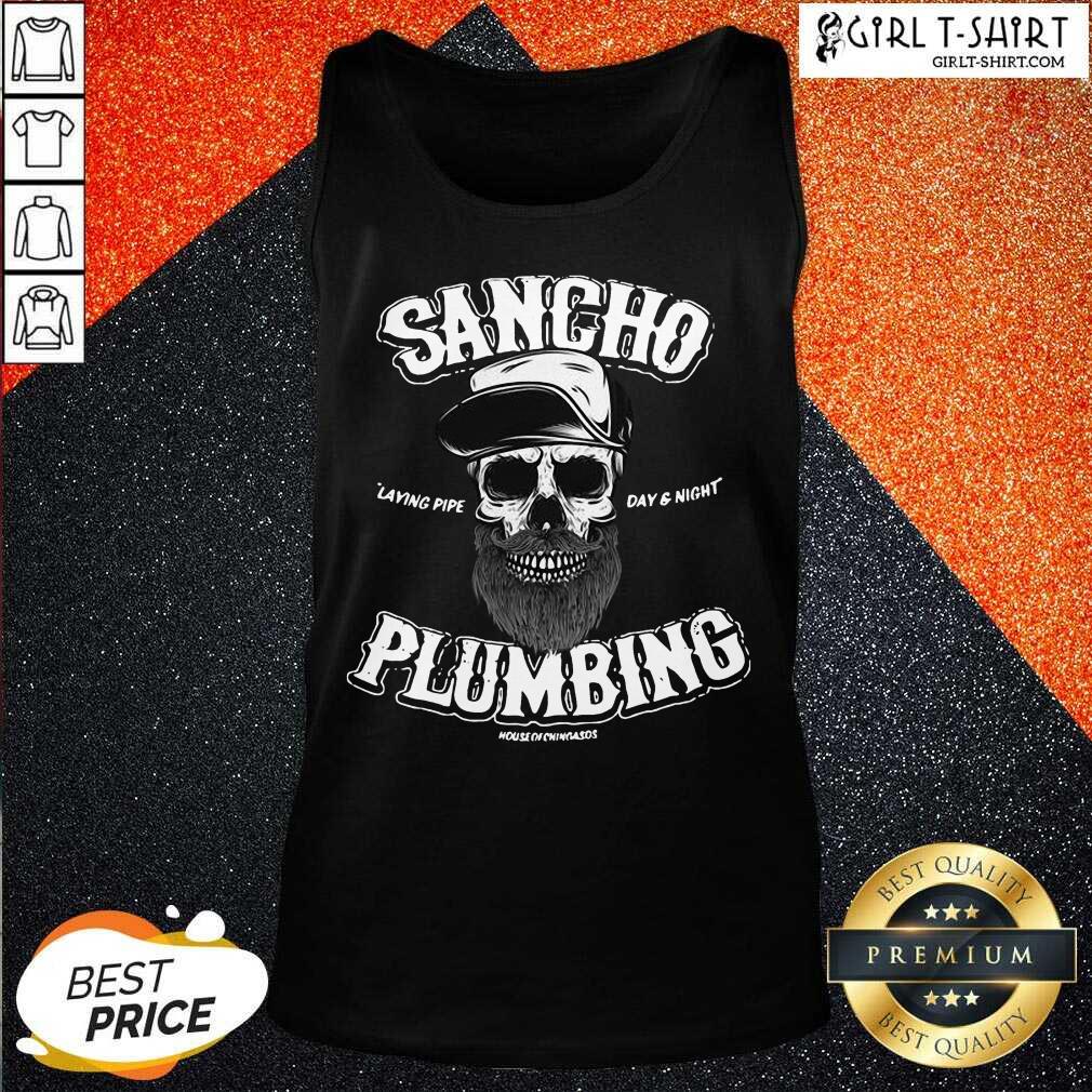 Cool Sancho Plumbing Co Shirt - Image 3