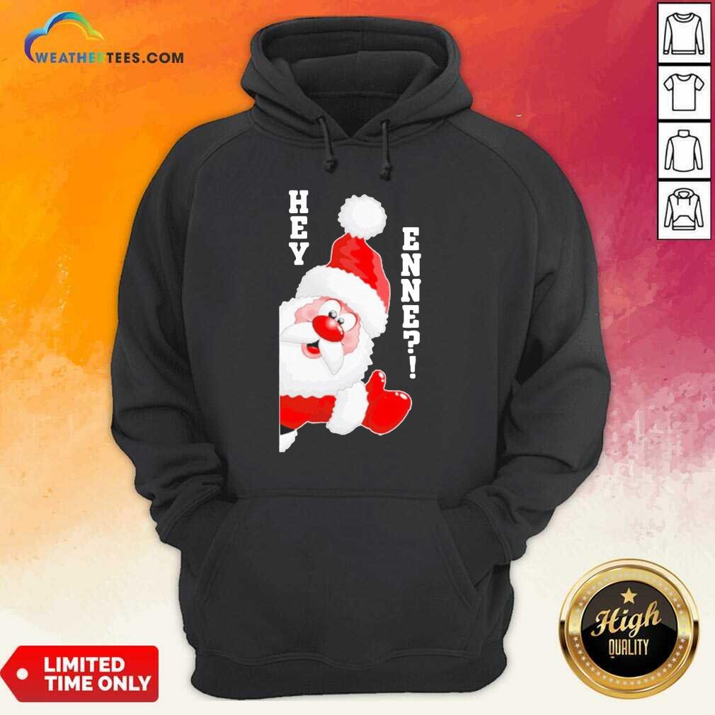Cool Santa Claus Hey Enne Christmas Shirt - Image 3