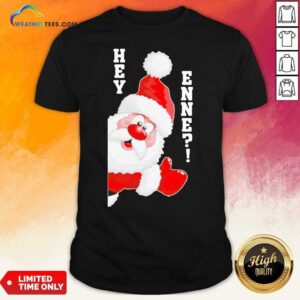 Cool Santa Claus Hey Enne Christmas Shirt