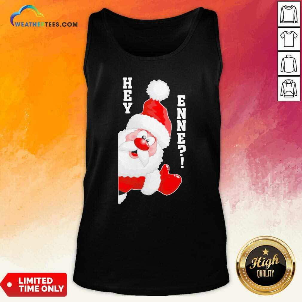 Cool Santa Claus Hey Enne Christmas Shirt - Image 4