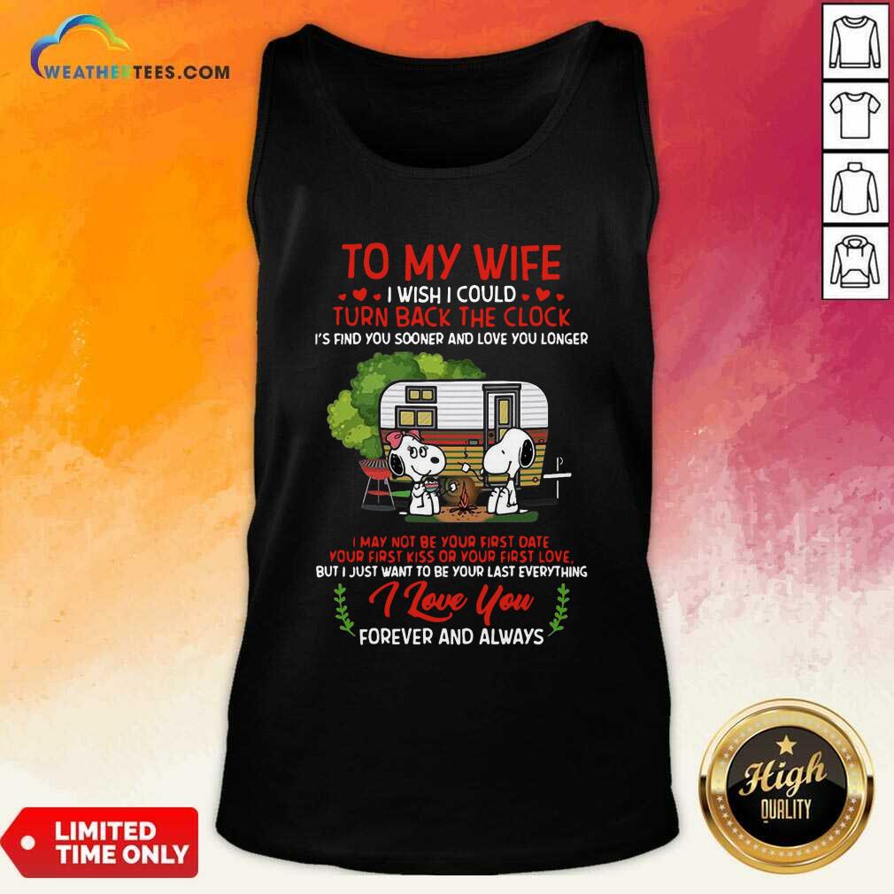 Cool Snoopy And Girlfriend To My Wife Turn Back The Clock I Love You Valentines Day Shirt - Image 4
