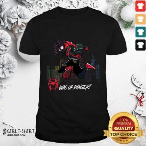 Cool Spider Man Miles Morales Was Up Danger Shirt