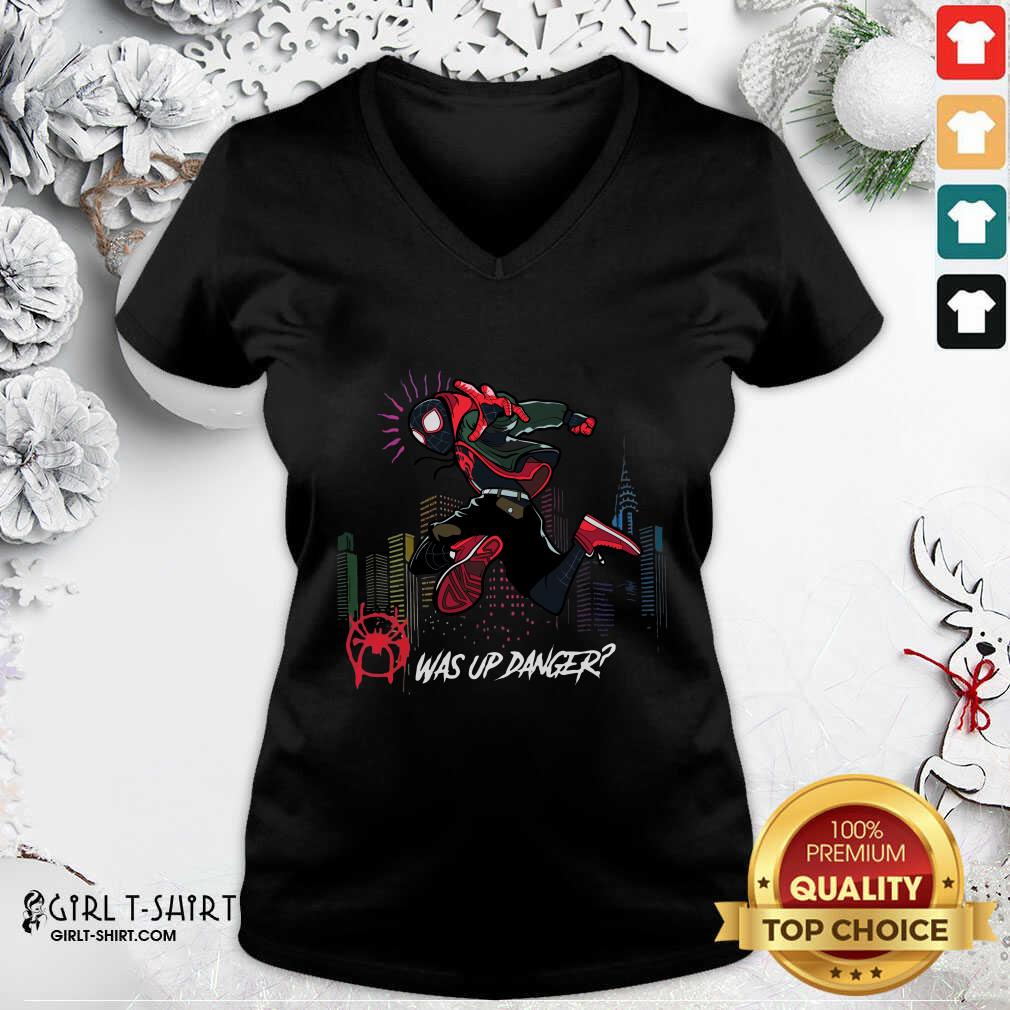 Cool Spider Man Miles Morales Was Up Danger Shirt - Image 5