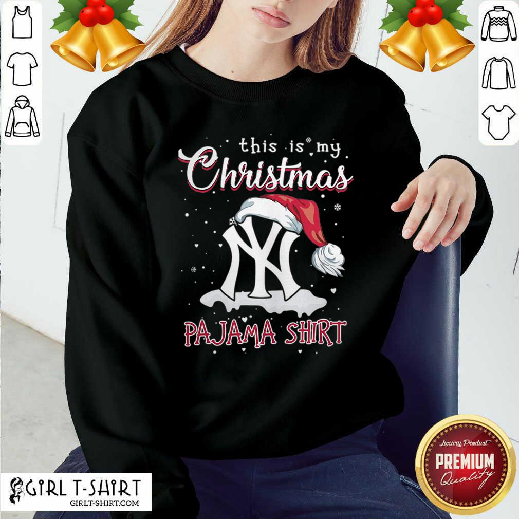 Cool This is My Christmas Pajama New York Yankees Shirt - Image 4