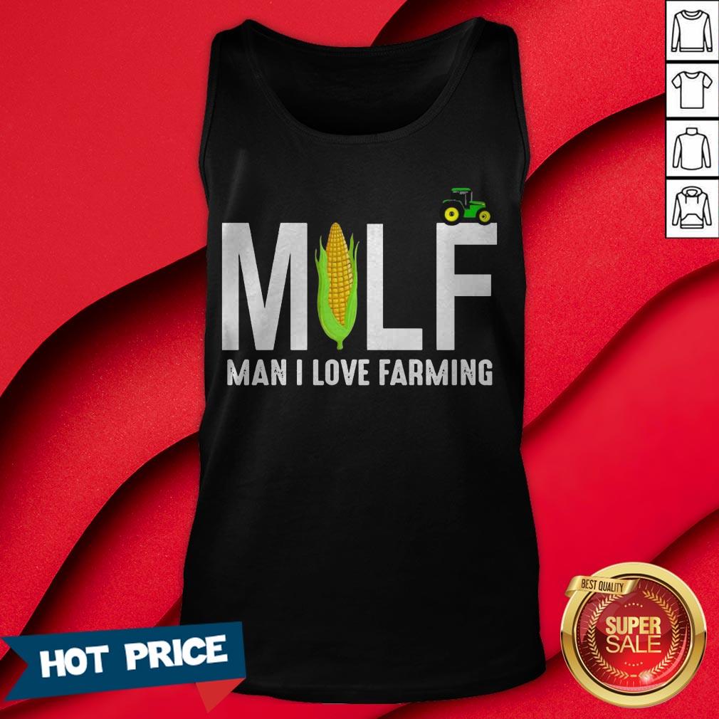 Corn Cotton Milf Man I Love Farming Shirt - Image 2