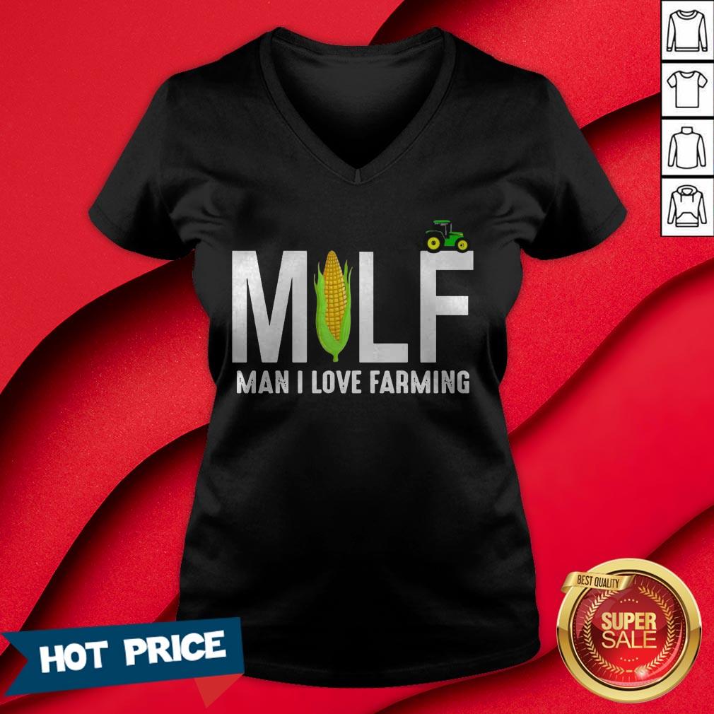 Corn Cotton Milf Man I Love Farming Shirt - Image 3