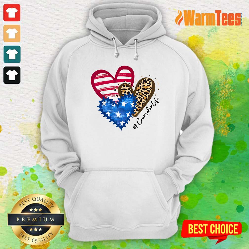 Counselor Life Heart Shirt - Image 3