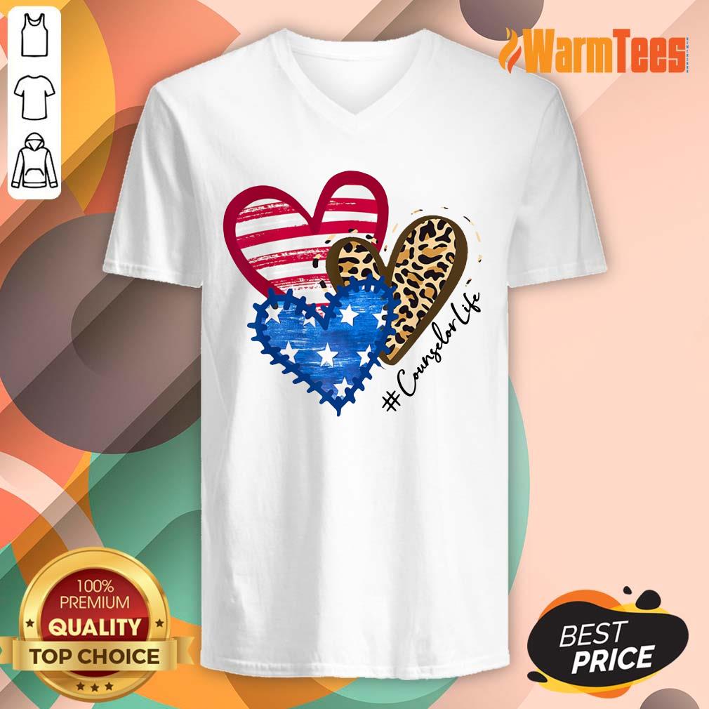 Counselor Life Heart Shirt - Image 4