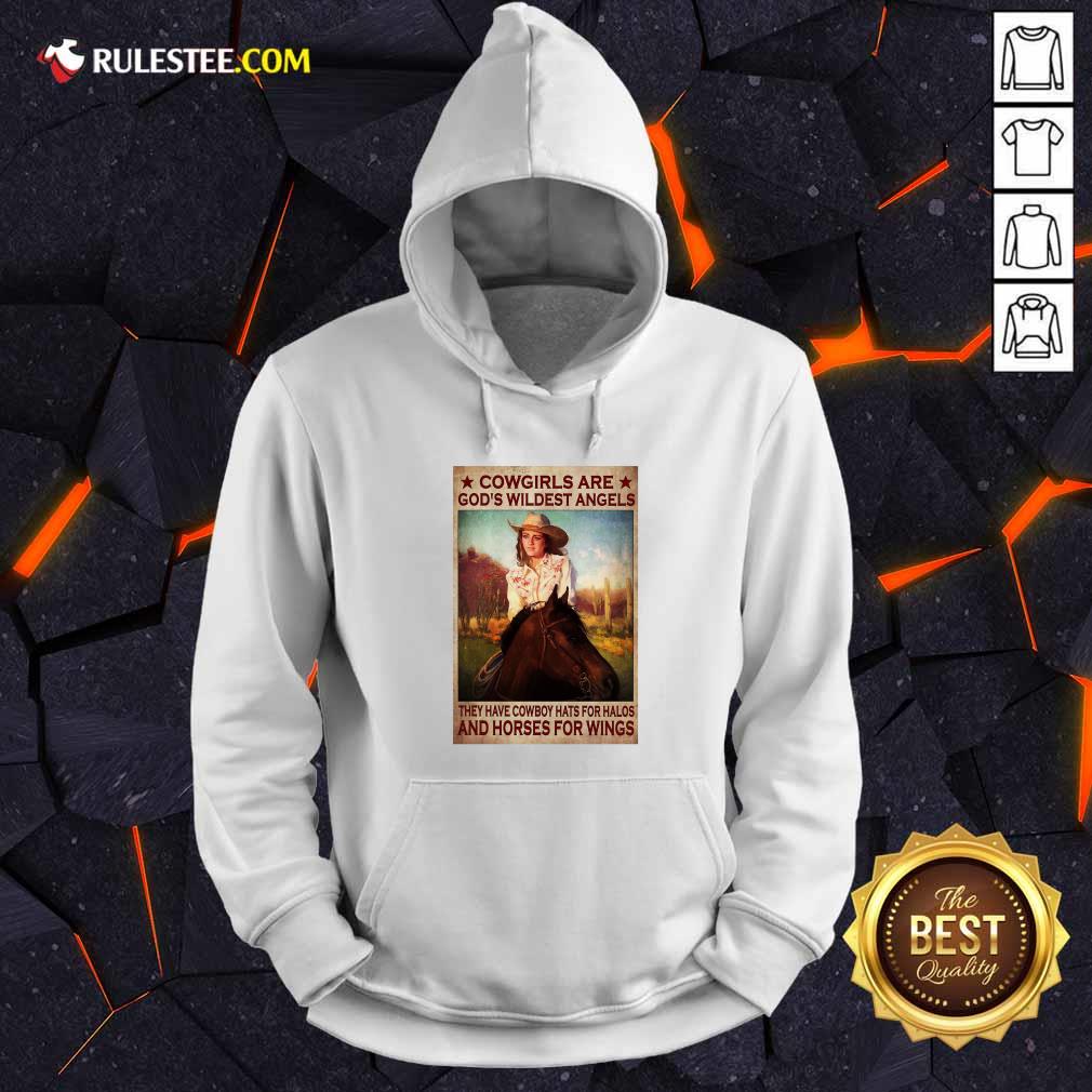 Cowgirls Are God's Wildest Angels Poster Shirt - Image 4