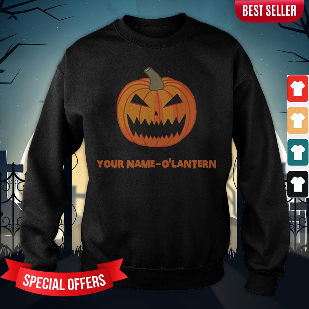 Custom Personalised O'Lantern Pumpkin Halloween Tshirt - Image 4