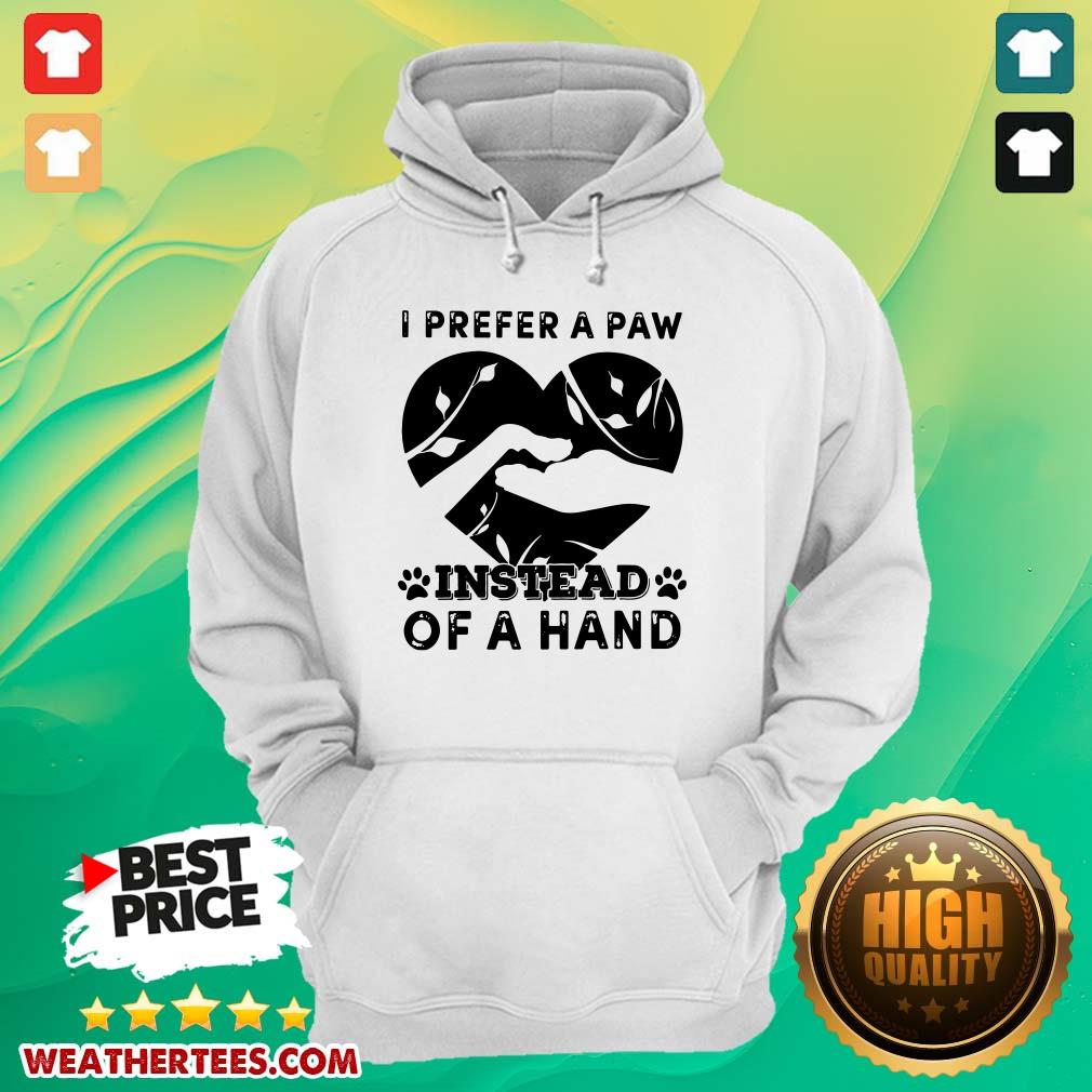 Cute 9 Paw Of A Hand Shirt - Image 5