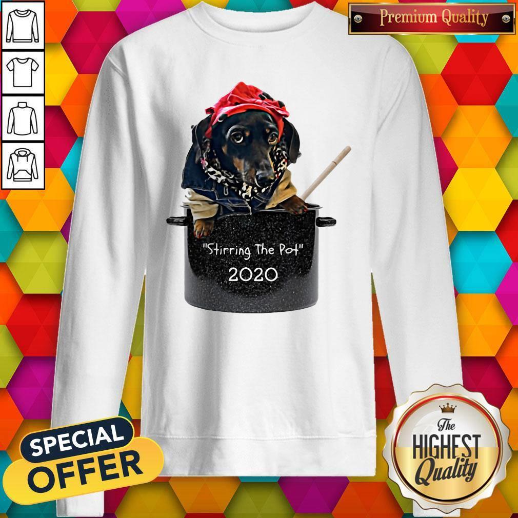 Cute Dog Stirring The Pot 2020 Shirt - Image 5
