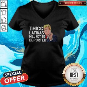 Alternative view of Cute Donald Trump Thicc Latinas Will Not Be Deported Shirt