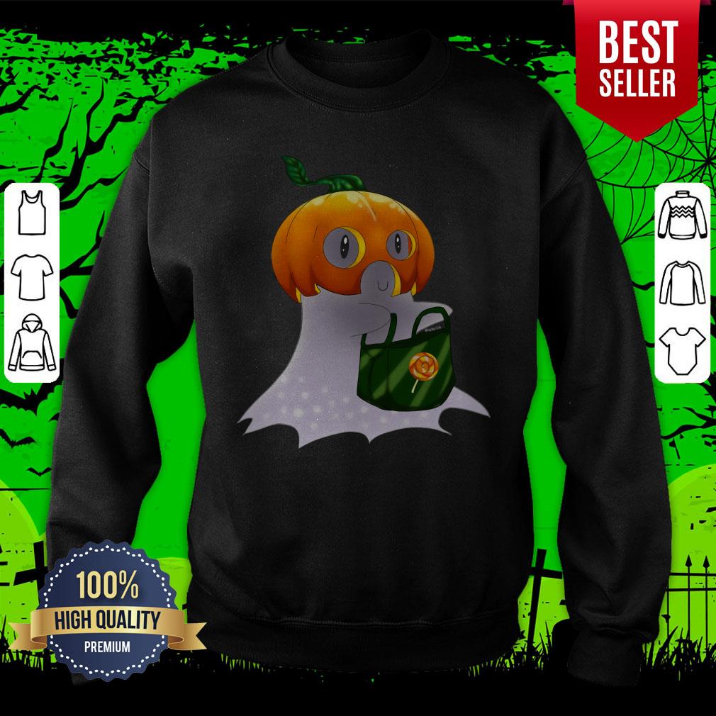 Cute Ghost Pumpkin Halloween Day Shirt - Image 2