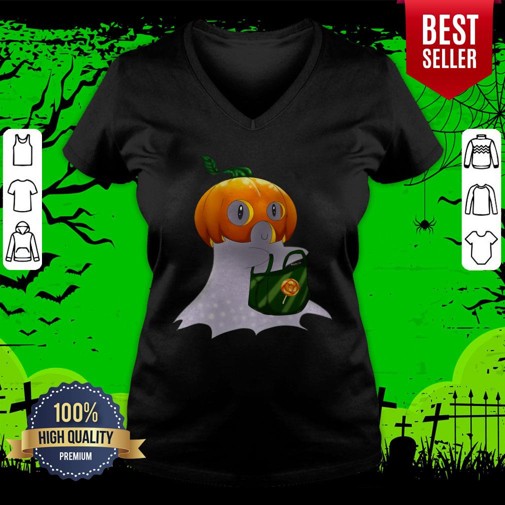 Cute Ghost Pumpkin Halloween Day Shirt - Image 4