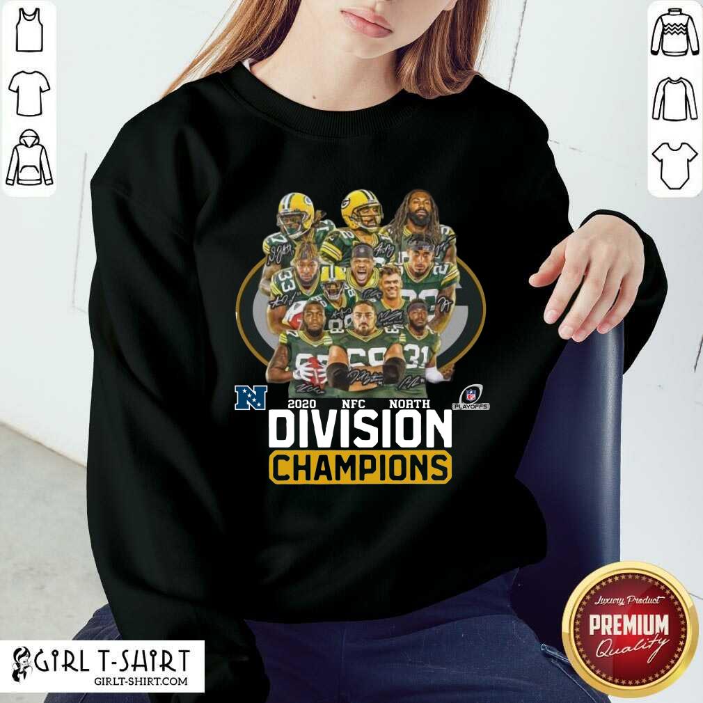 Cute Green Bay Packers 2020 Nfc North Division Champions Shirt - Image 4