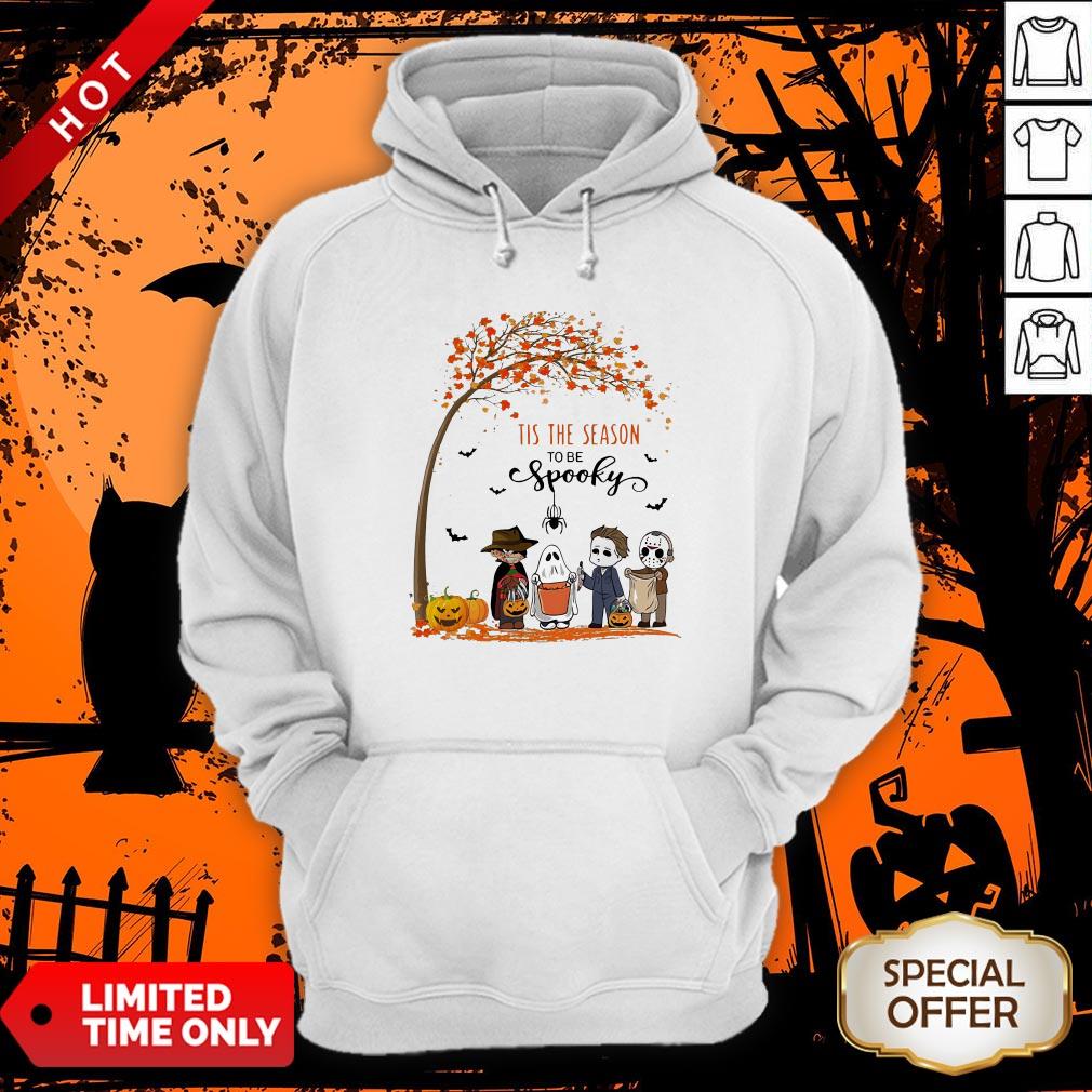 Cute Halloween Horror Characters Tis The Season To Be Spooky Shirt - Image 5