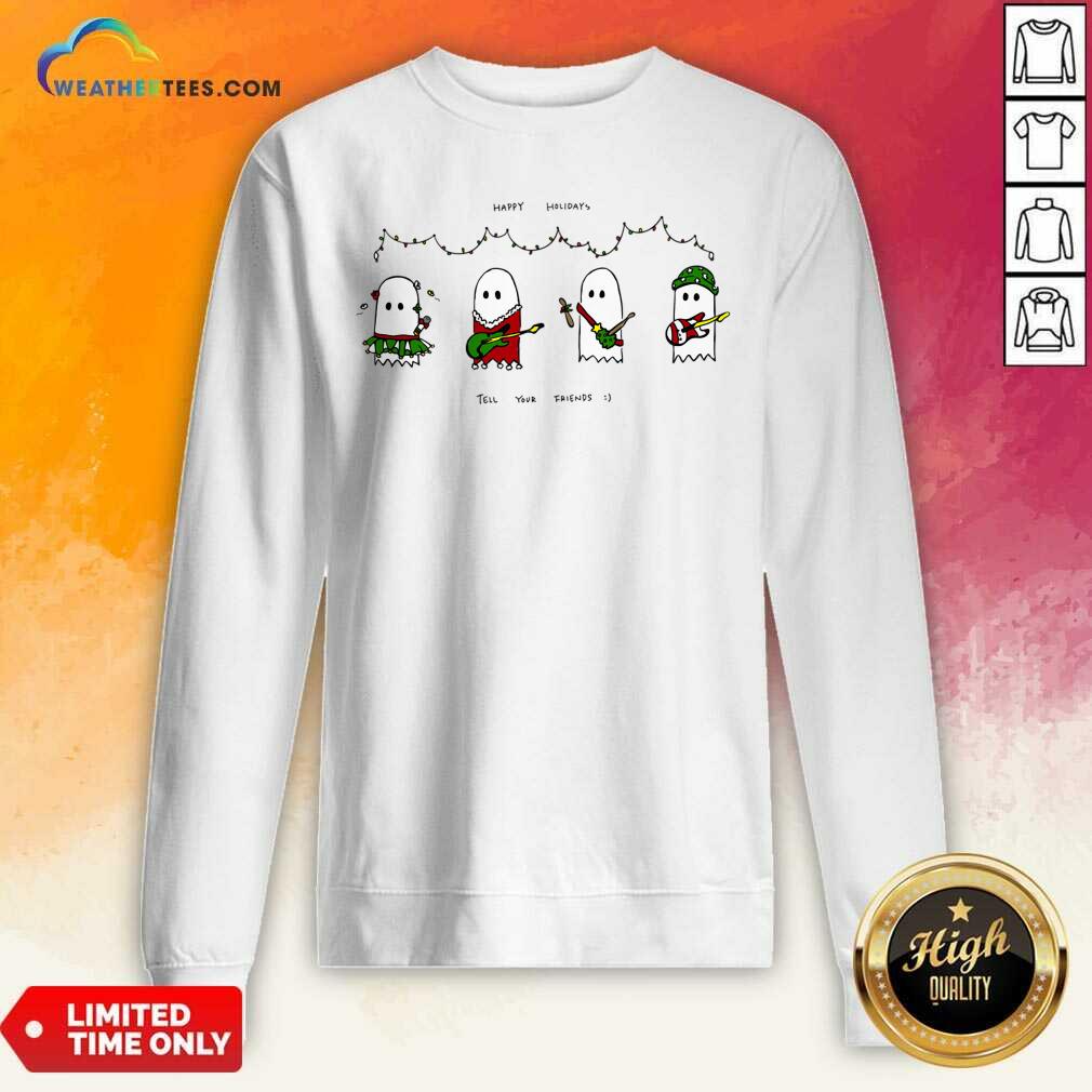 Cute Holiday Ghosties Shirt - Image 2