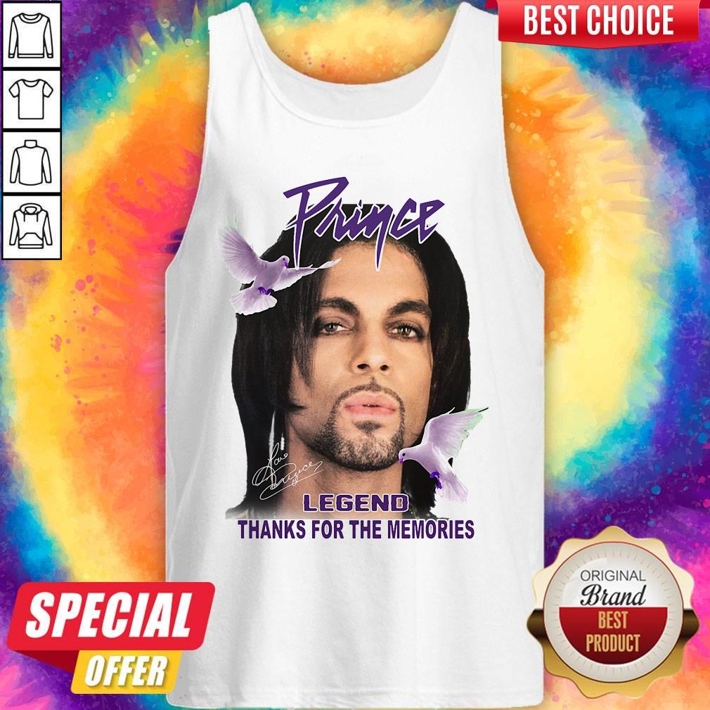 Cute Prince Legend Thanks For The Memories Signature Shirt - Image 3