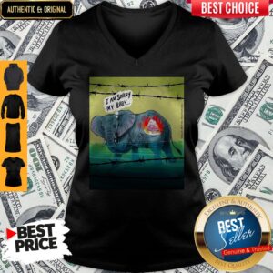 Alternative view of Cute Rip Family Elefant I Am Sorry My Baby Shirt