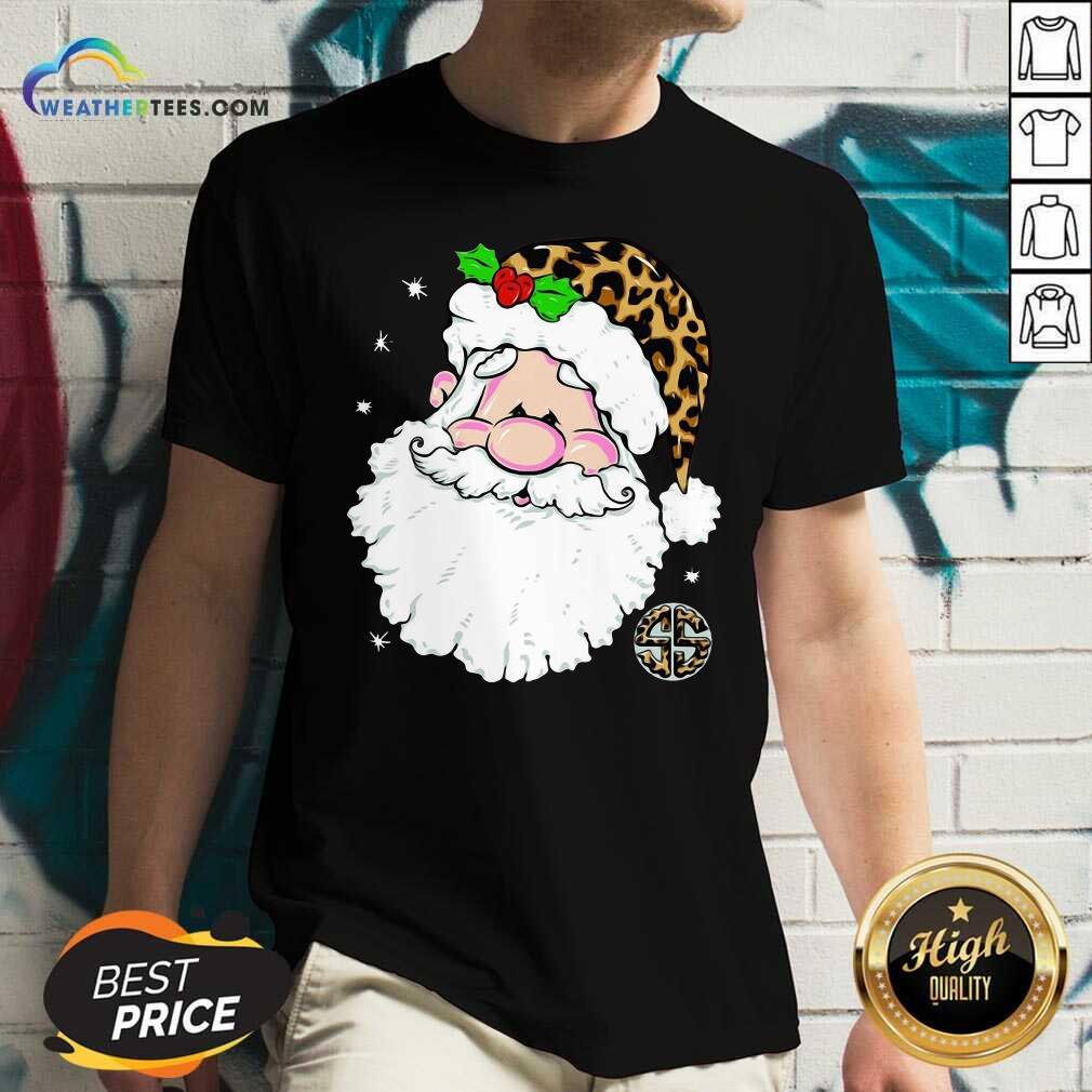 Cute Santa Simply Southern Fa-la-la Ugly Christmas Shirt - Image 3