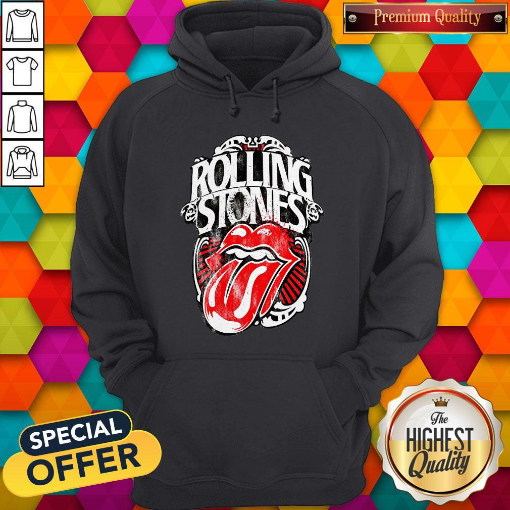 Cute She Love Rolling Stones Lips Shirt - Image 5