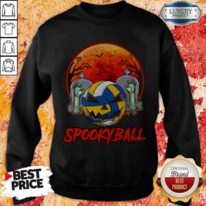 Alternative view of Cute Sookyball Sunset Tomb Ghost Halloween Shirt