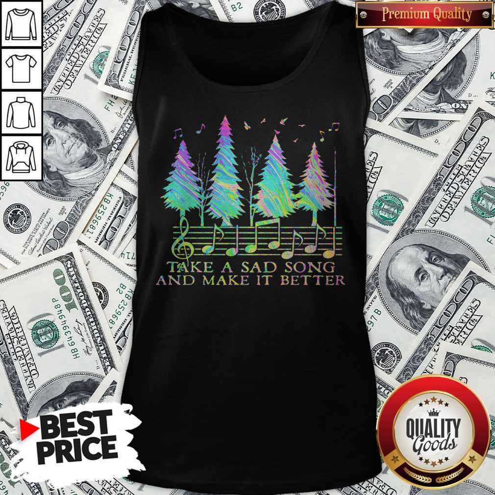 Cute Staves Take A Sad Song And Make It Better Shirt - Image 4