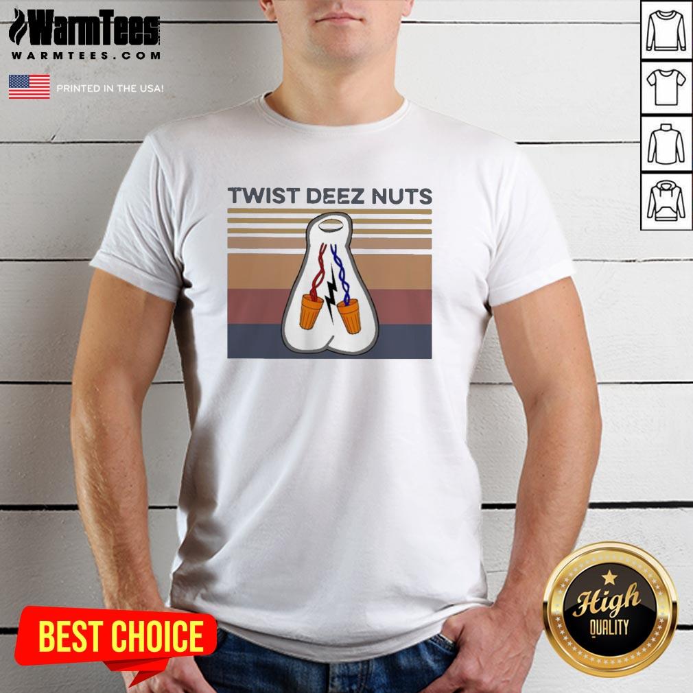 Cute Twist Deez Nuts Vintage Shirt