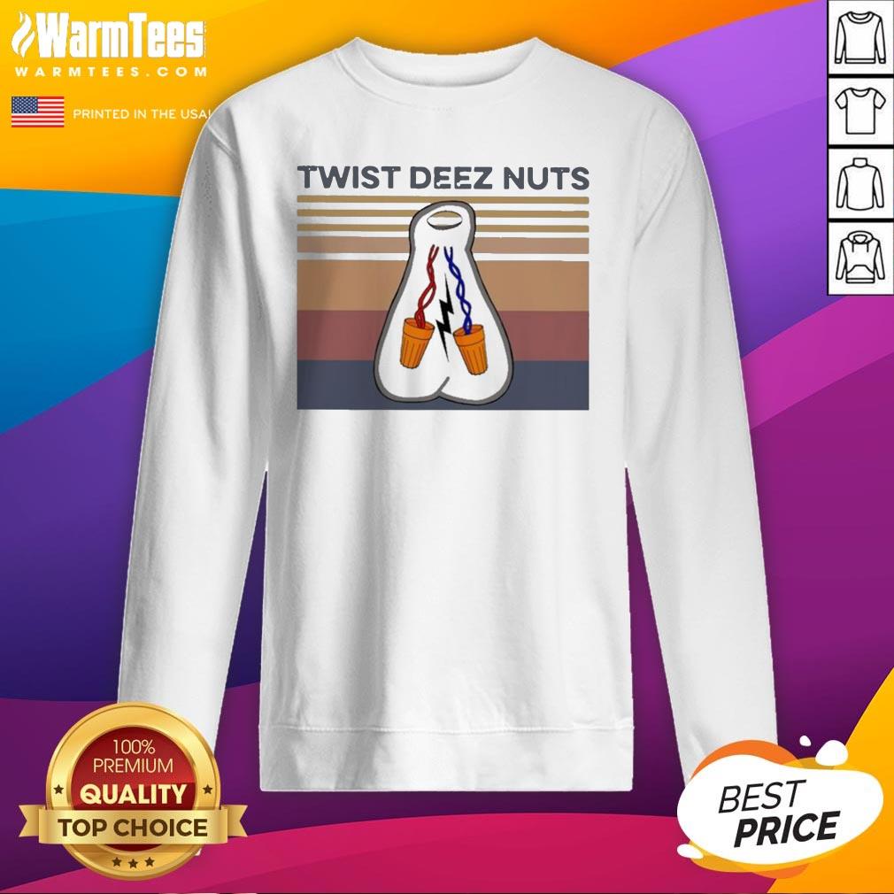 Cute Twist Deez Nuts Vintage Shirt - Image 4
