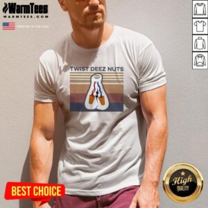 Alternative view of Cute Twist Deez Nuts Vintage Shirt