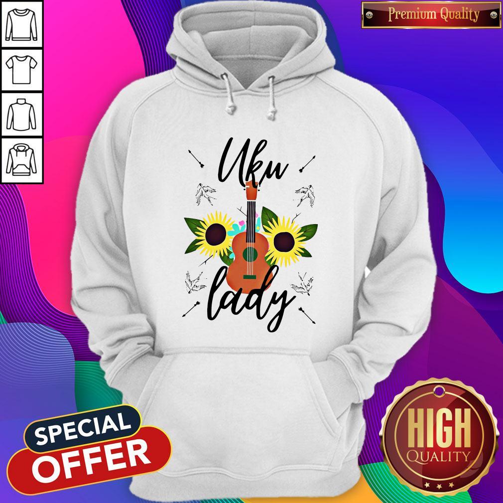 Cute Uku Lady Sunflower Shirt - Image 4