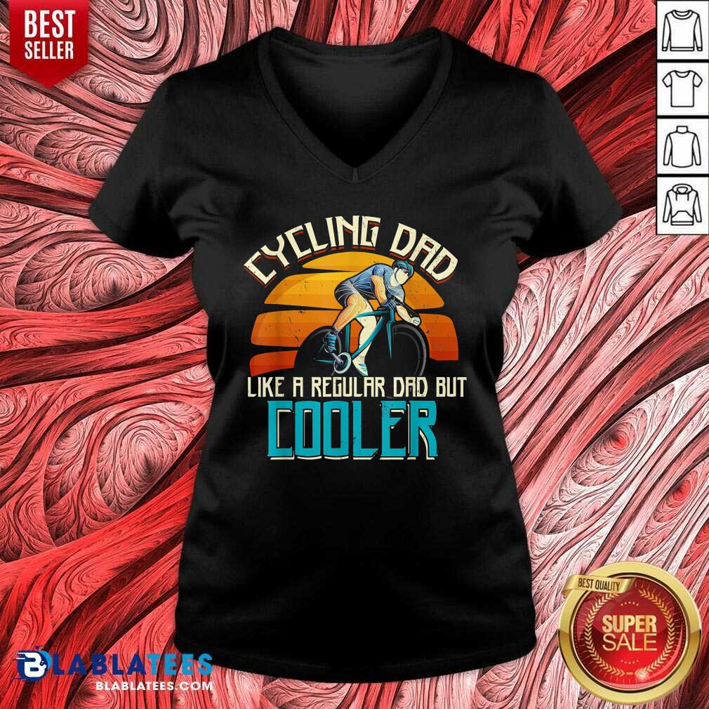 Cycling Dad Like A Regular Dad But Cooler Shirt - Image 3