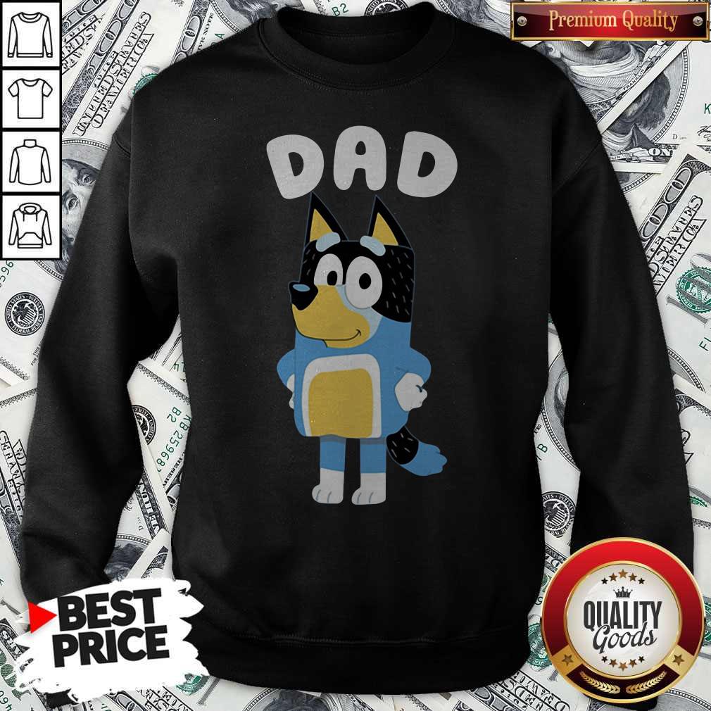 Dad Bluey TV Series Shirt - Image 4